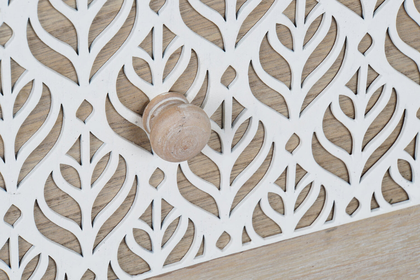 COMODA PAULOWNIA 80X42X80 HOJA NATURAL