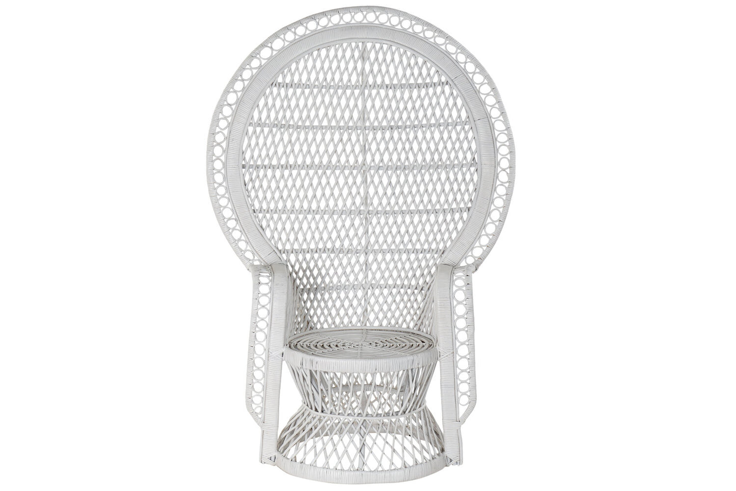 SILLON RATAN 97X66X144 EMMANUELE BLANCO