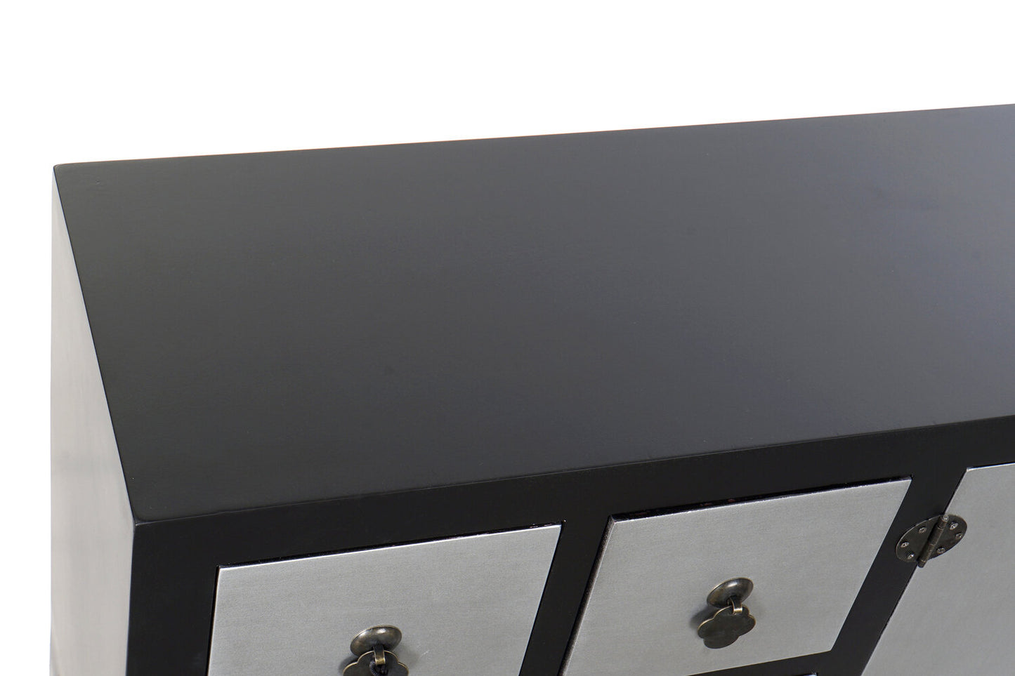 MUEBLE TV ABETO MDF 130X24X51 ORIENTAL NEGRO