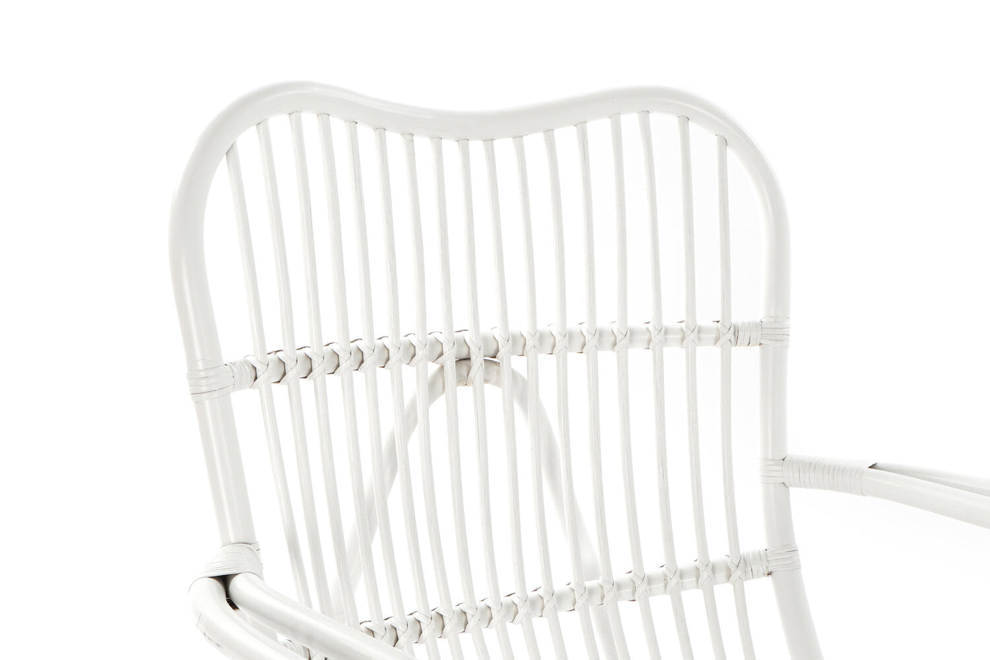 BUTACA RATAN 75X85X85 BLANCO