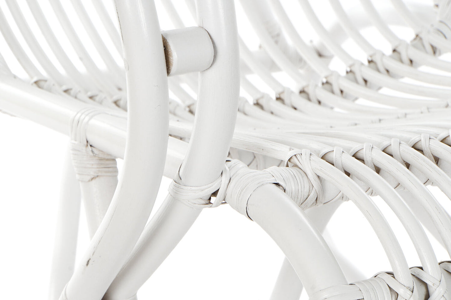 BUTACA RATAN 75X85X85 BLANCO