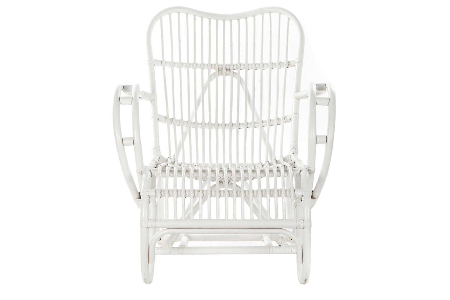 BUTACA RATAN 75X85X85 BLANCO