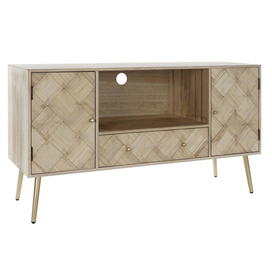 MUEBLE TV PAULOWNIA PINO 118X40X65 NATURAL