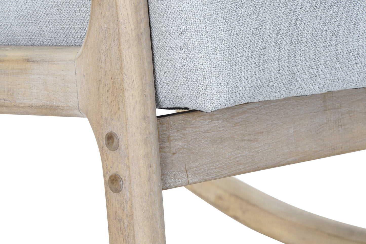 MECEDORA LINO RUBBERWOOD 66X88X78 GRIS CLARO