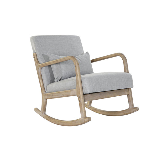 MECEDORA LINO RUBBERWOOD 66X88X78 GRIS CLARO