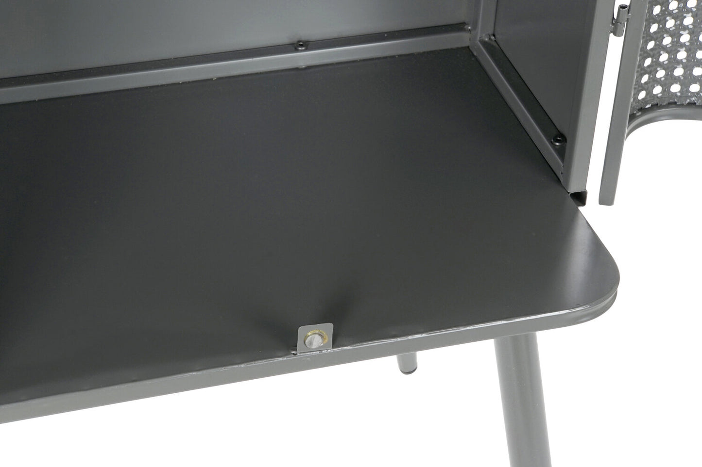 ESTANTERIA METAL MADERA 79X39X133 GRIS