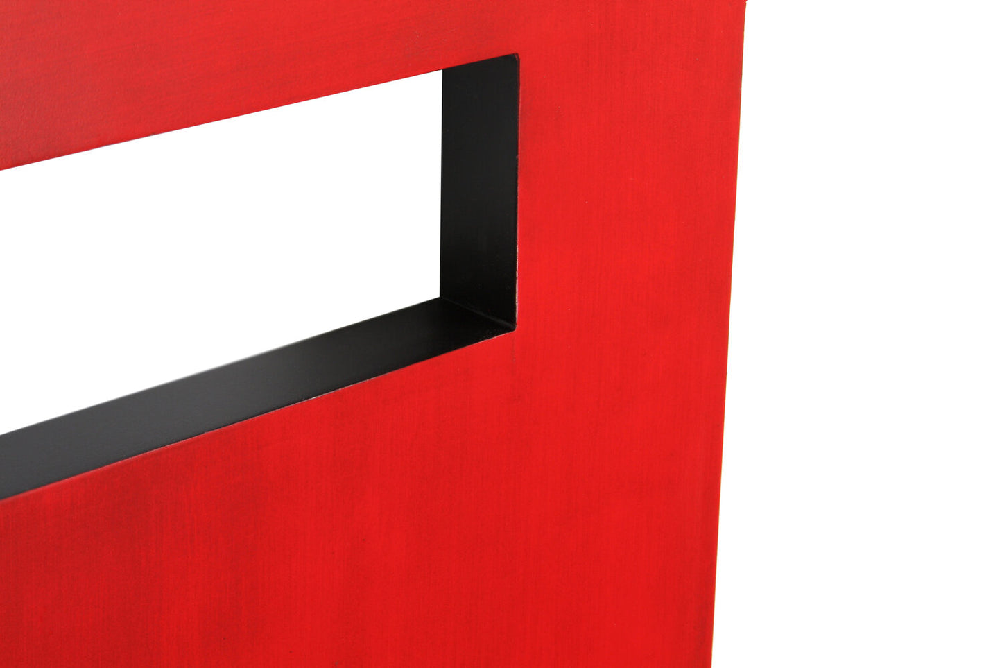 CABECERO CAMA ABETO MDF 160X4X120 ROJO