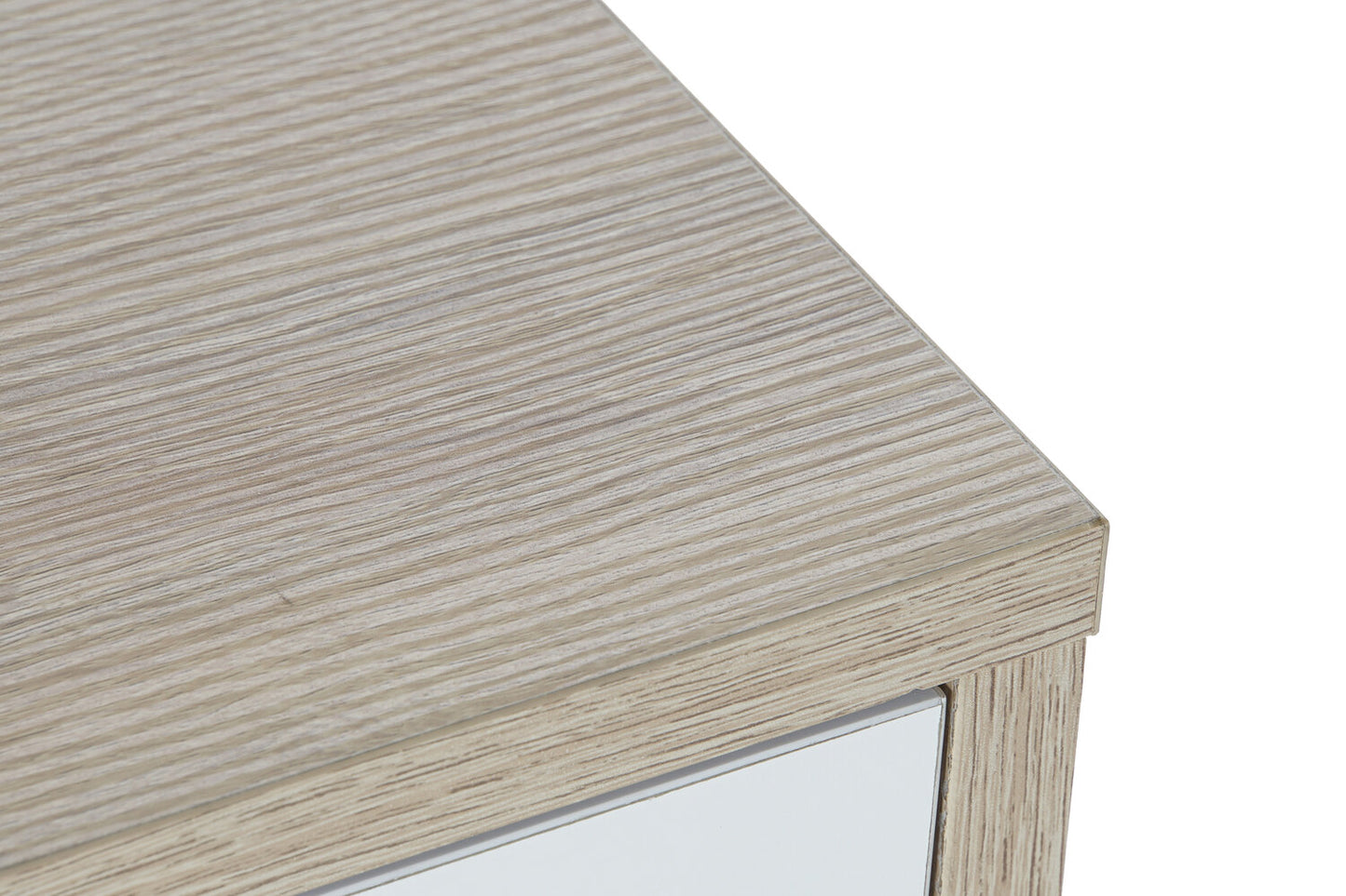 MUEBLE TV MDF METAL 160X40X50 DESMONTADO BLANCO