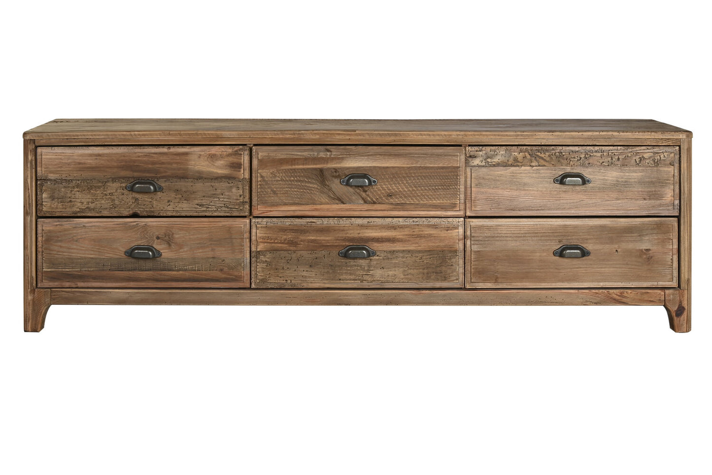 MUEBLE TV MADERA RECICLADA 180X45X55 NATURAL