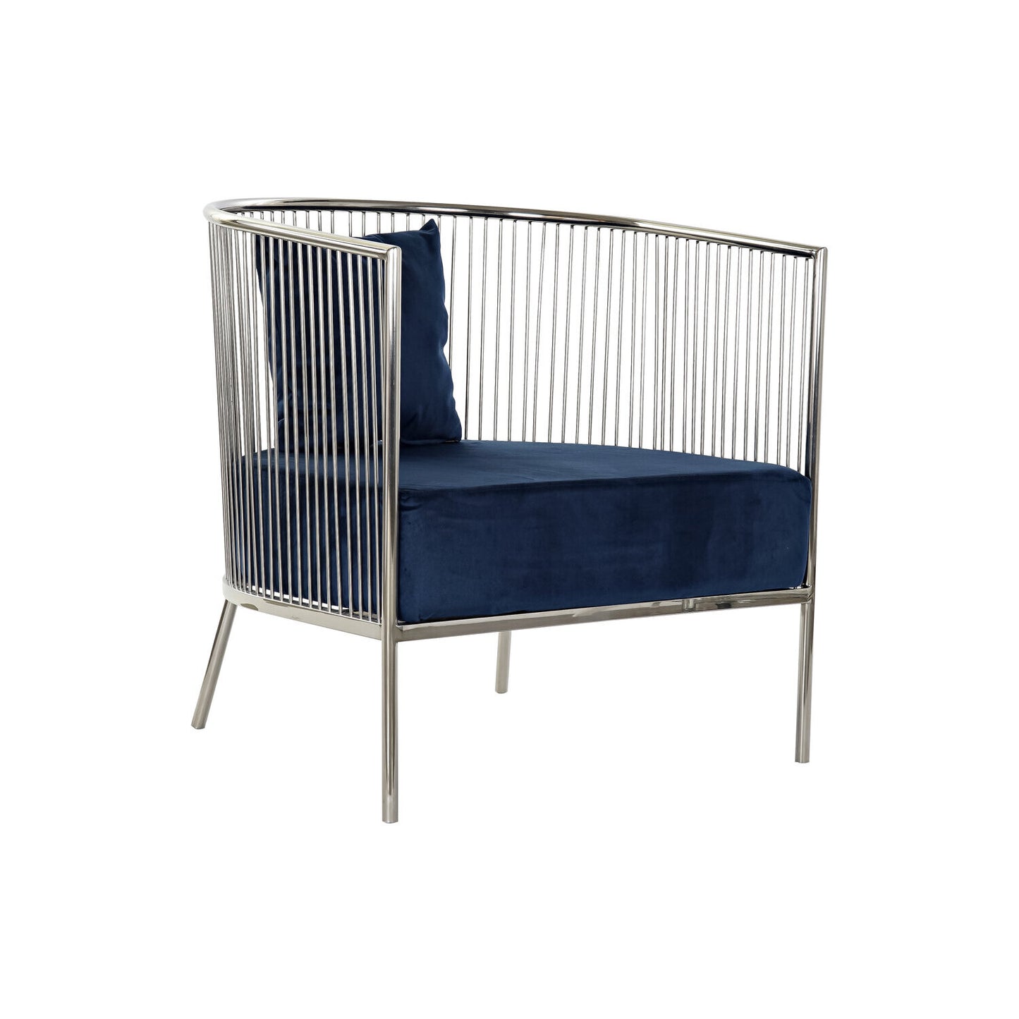 BUTACA ACERO POLIESTER 66X69X70 AZUL MARINO