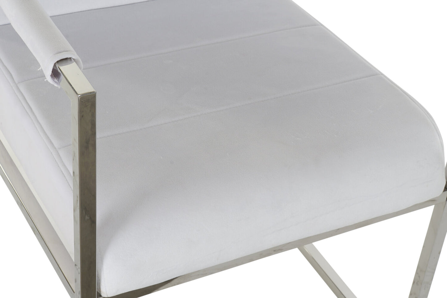 BUTACA ACERO POLIESTER 75X57X92 BLANCO