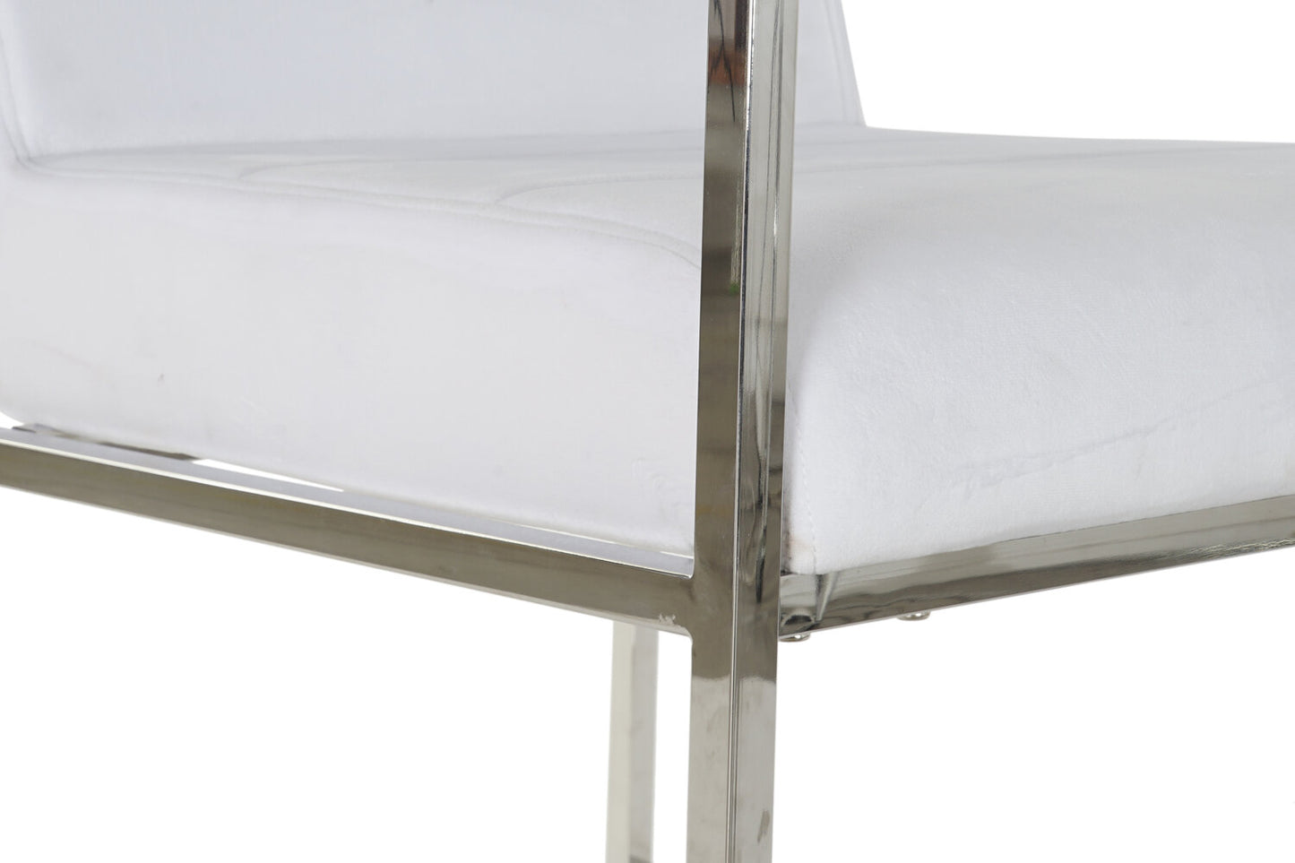 BUTACA ACERO POLIESTER 75X57X92 BLANCO