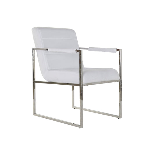 BUTACA ACERO POLIESTER 75X57X92 BLANCO