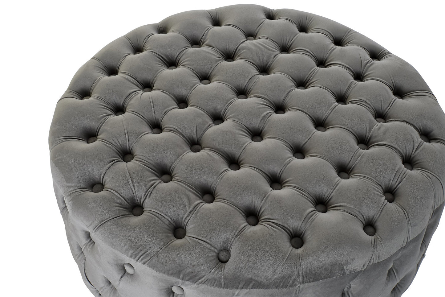 REPOSAPIES POLIESTER MDF 78X78X40 GRIS