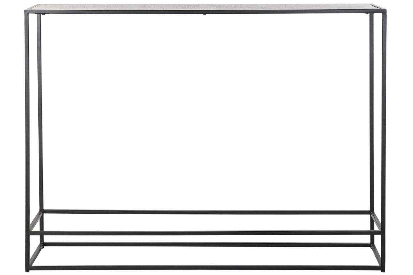 CONSOLA ALUMINIO 110X25X84 DORADO