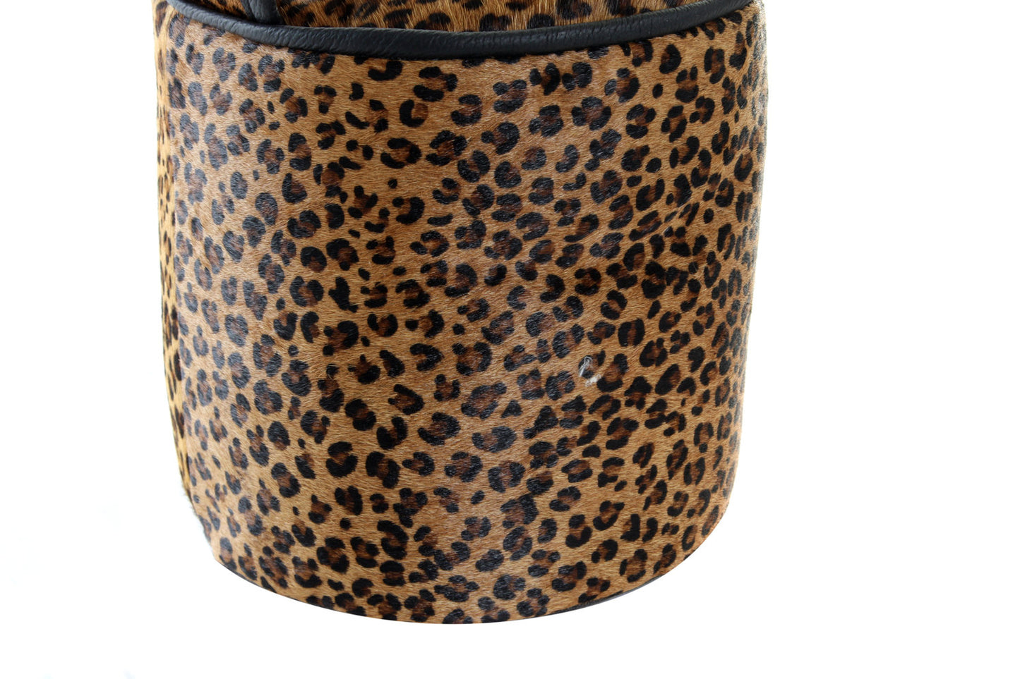 SUJETAPUERTAS PIEL CUERDA 19X19X19 LEOPARDO