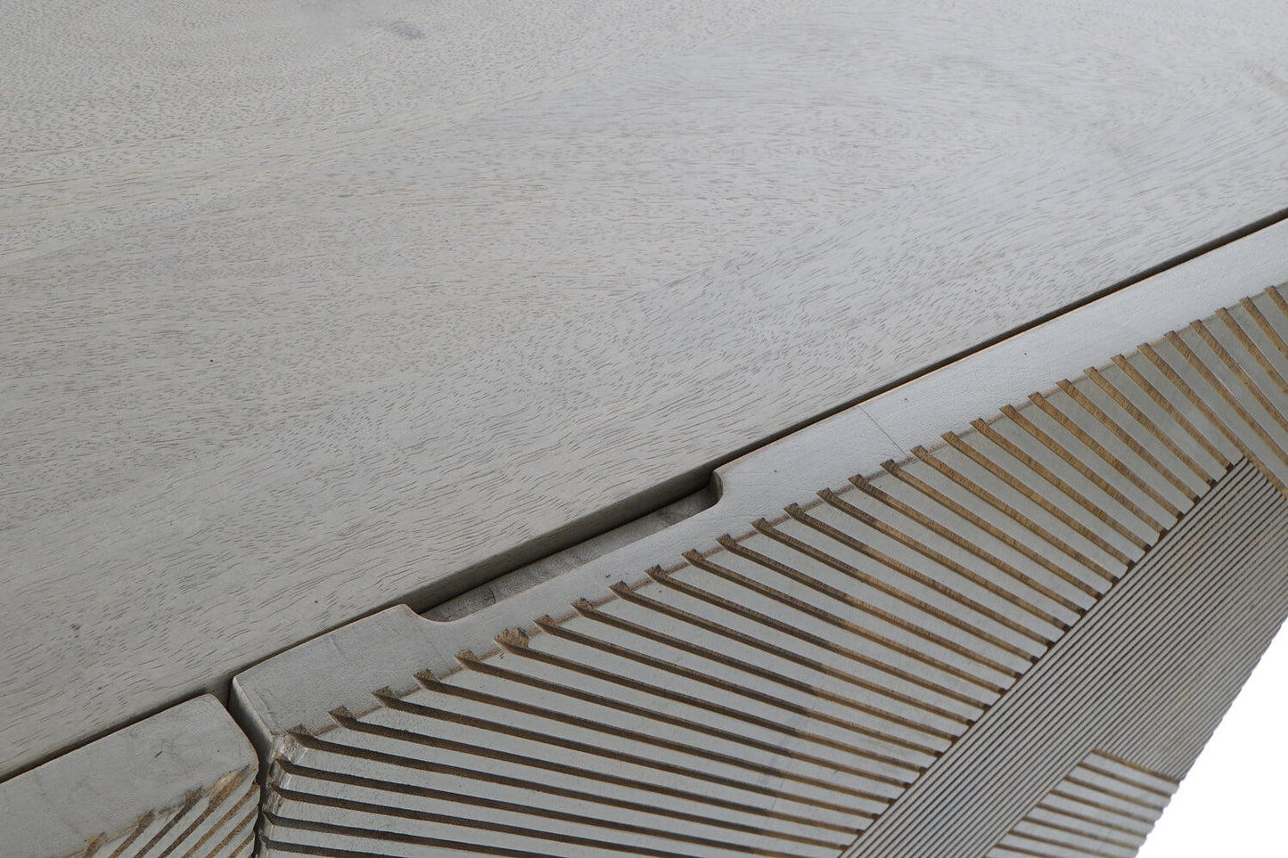 BUFFET MANGO METAL 160X45X75 GRIS