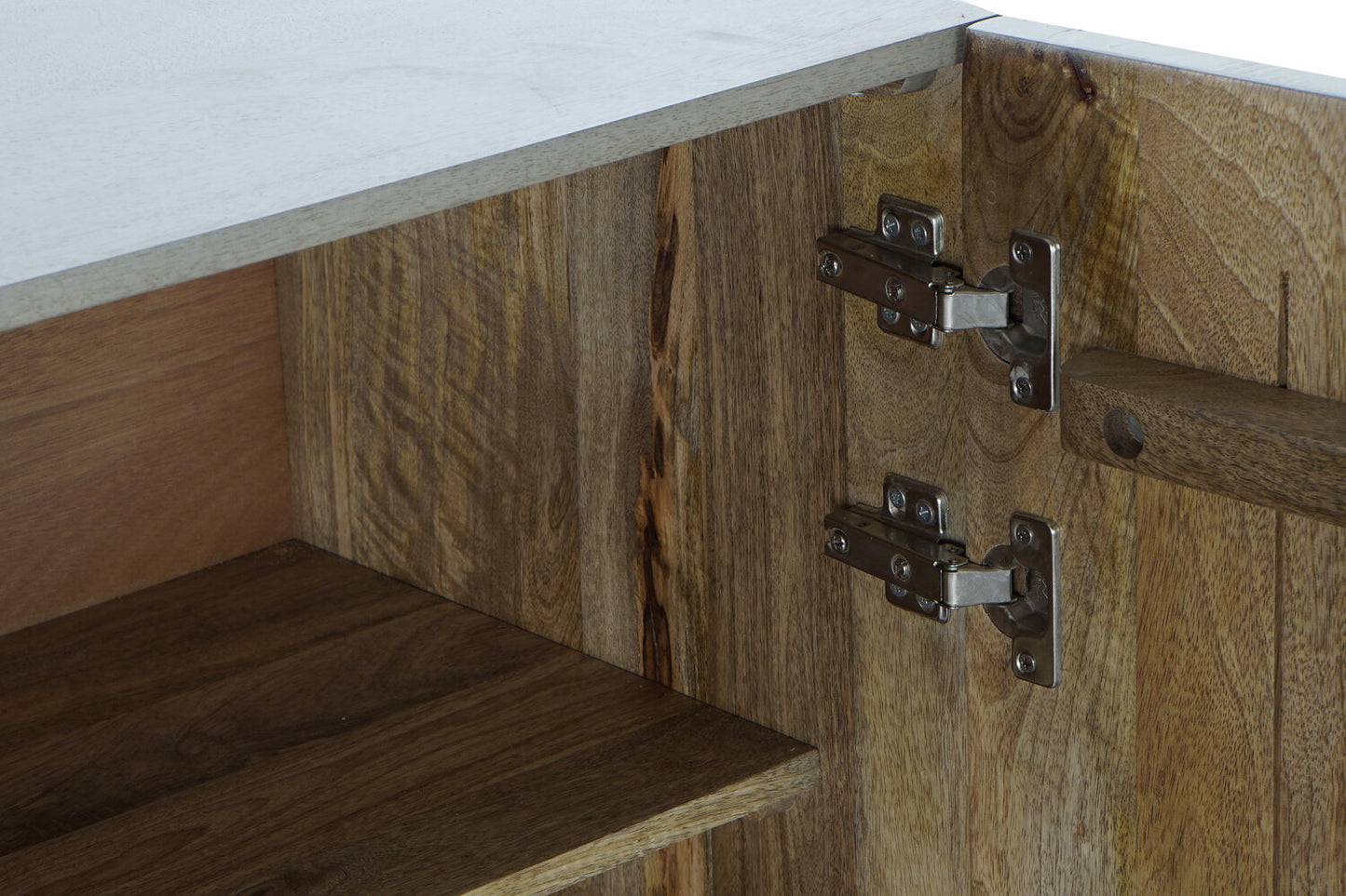 BUFFET MANGO METAL 160X45X75 GRIS