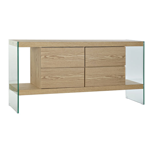 BUFFET CRISTAL MDF 160X45X80 MARRON CLARO