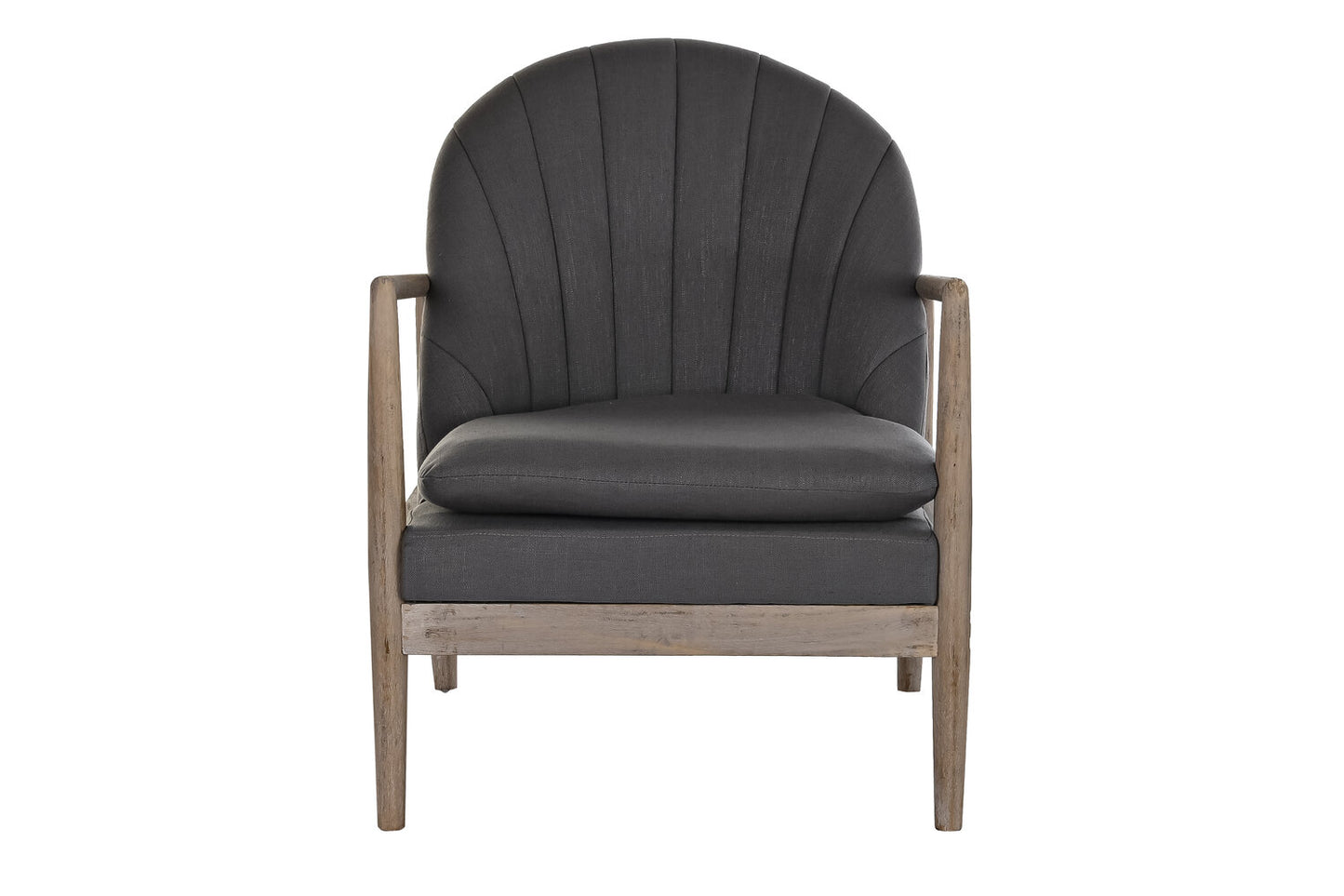 BUTACA ABETO POLIESTER 68X69X89 GRIS OSCURO