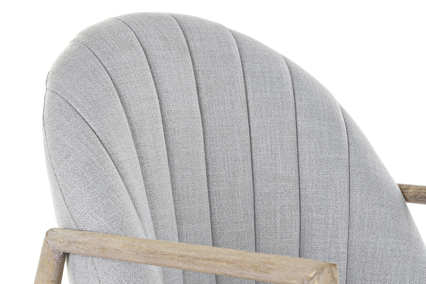 BUTACA ABETO POLIESTER 68X69X89 GRIS CLARO