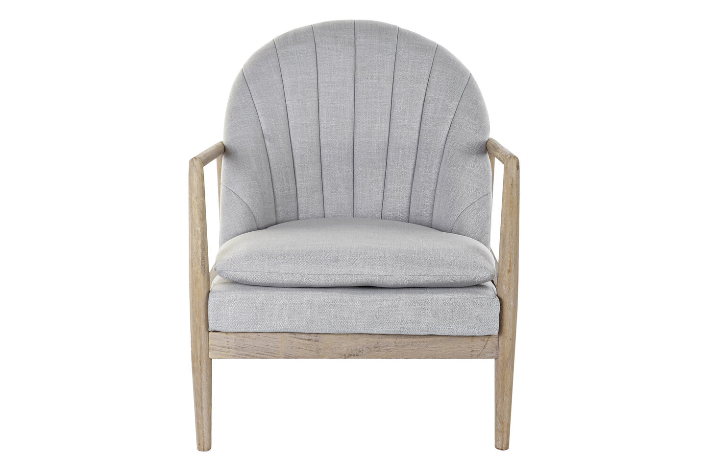 BUTACA ABETO POLIESTER 68X69X89 GRIS CLARO