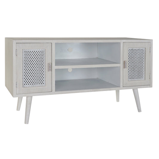 MUEBLE TV MADERA MDF 110X41X61 BLANCO