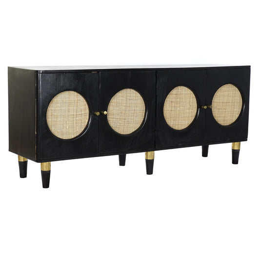 BUFFET MANGO RATAN 150X40X65 NEGRO