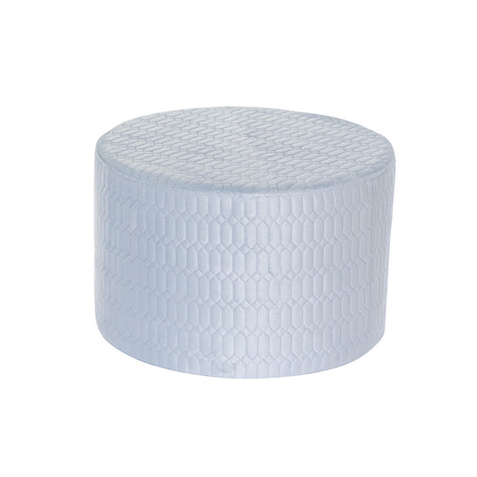 REPOSAPIES POLIESTER MDF 55X55X35 AZUL CELESTE