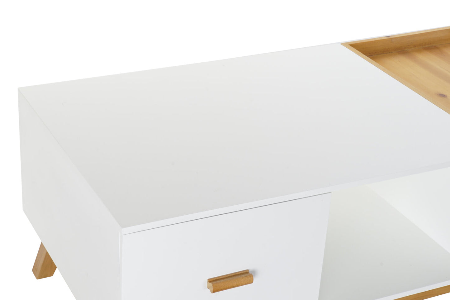 MESA CENTRO MDF 120X60X46 BLANCO