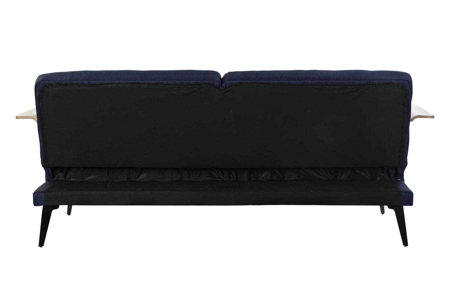 SOFA CAMA EUCALIPTO METAL 203X87X81 AZUL