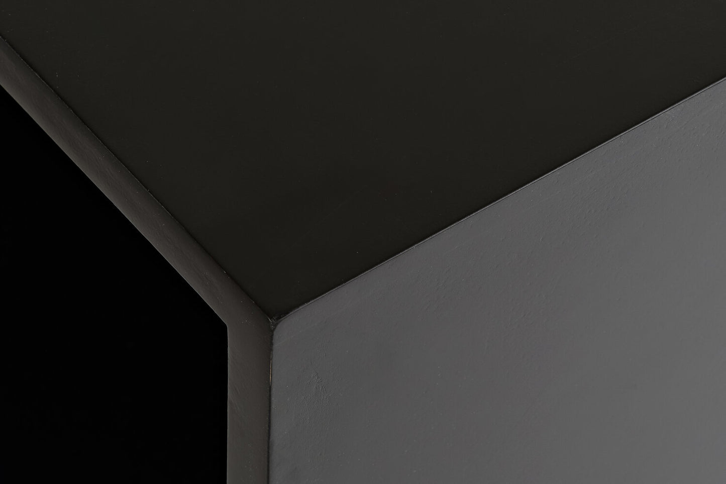 MUEBLE TV ABETO RATAN 160X38X65 NEGRO