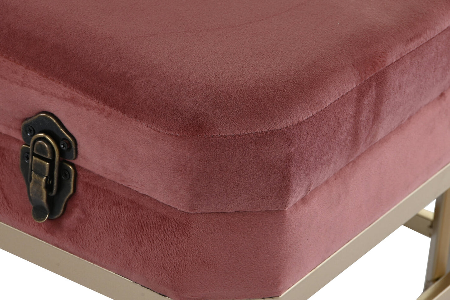 DESCALZADORA SET 2 VELVET METAL 80X40X47