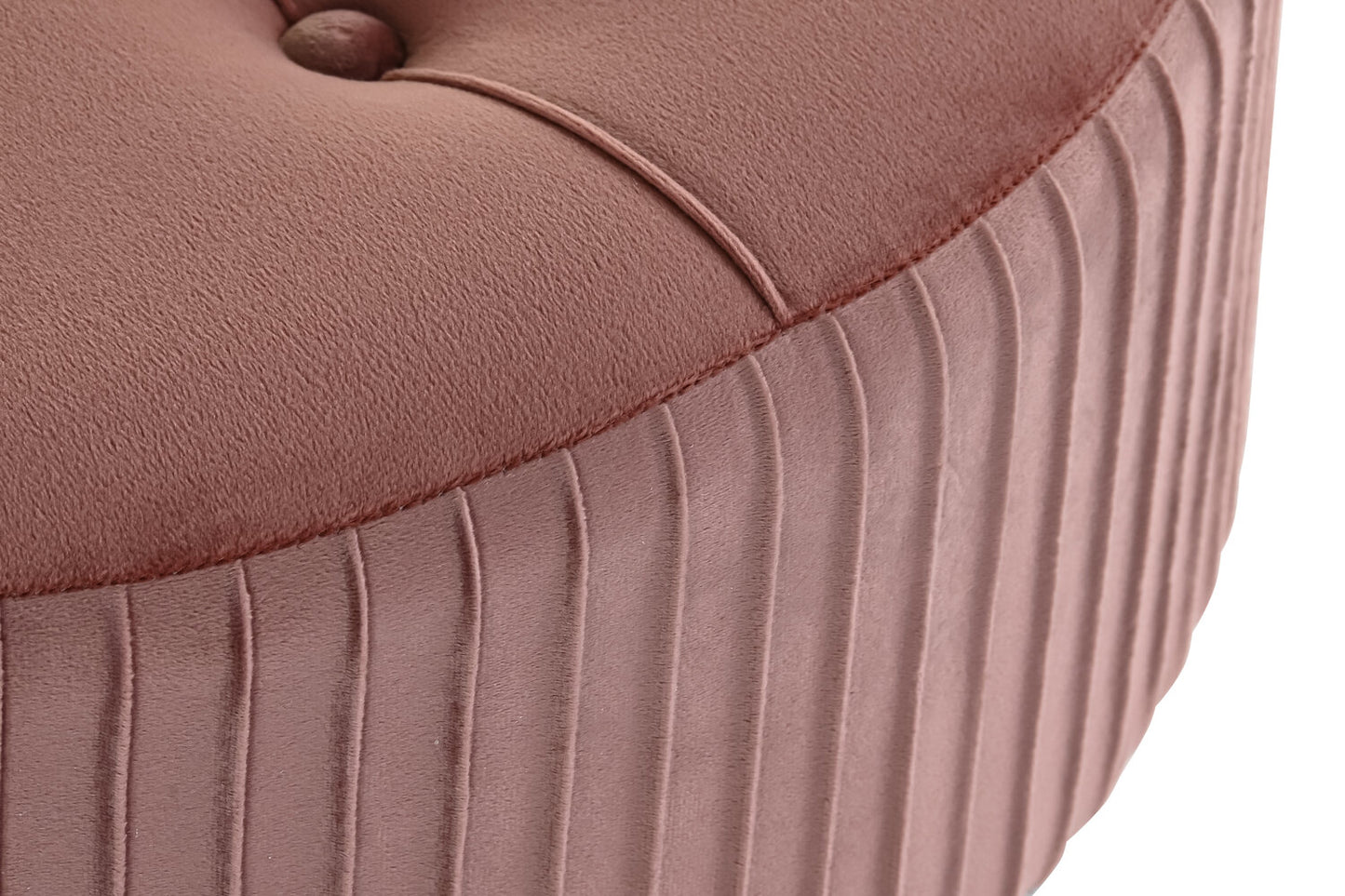 REPOSAPIES VELVET MADERA 61X61X38 TERCIOPELO