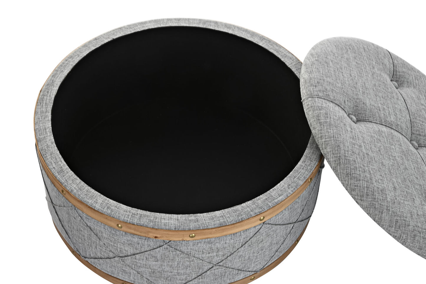 DESCALZADORA SET 2 POLIESTER MADERA 80X80X43