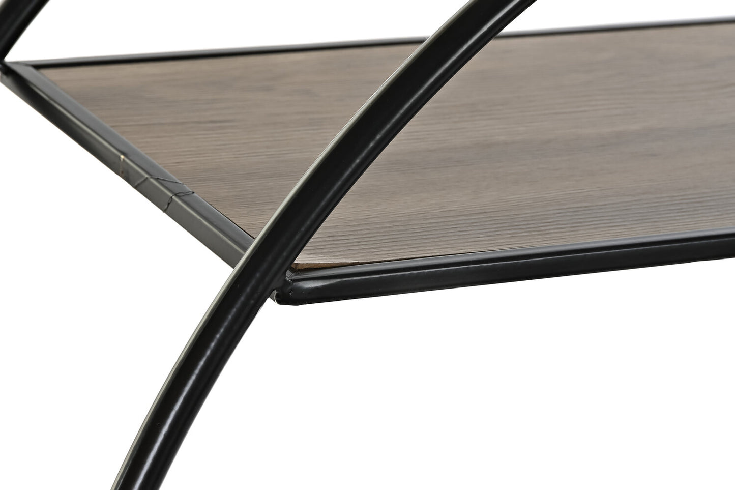 ESTANTERIA ABETO METAL 90X30X100 NEGRO