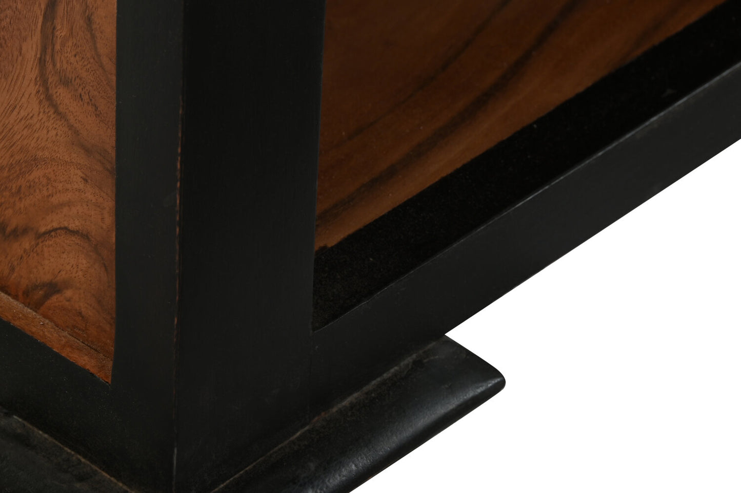 MUEBLE TV ACACIA 140X45X45 MARRON OSCURO