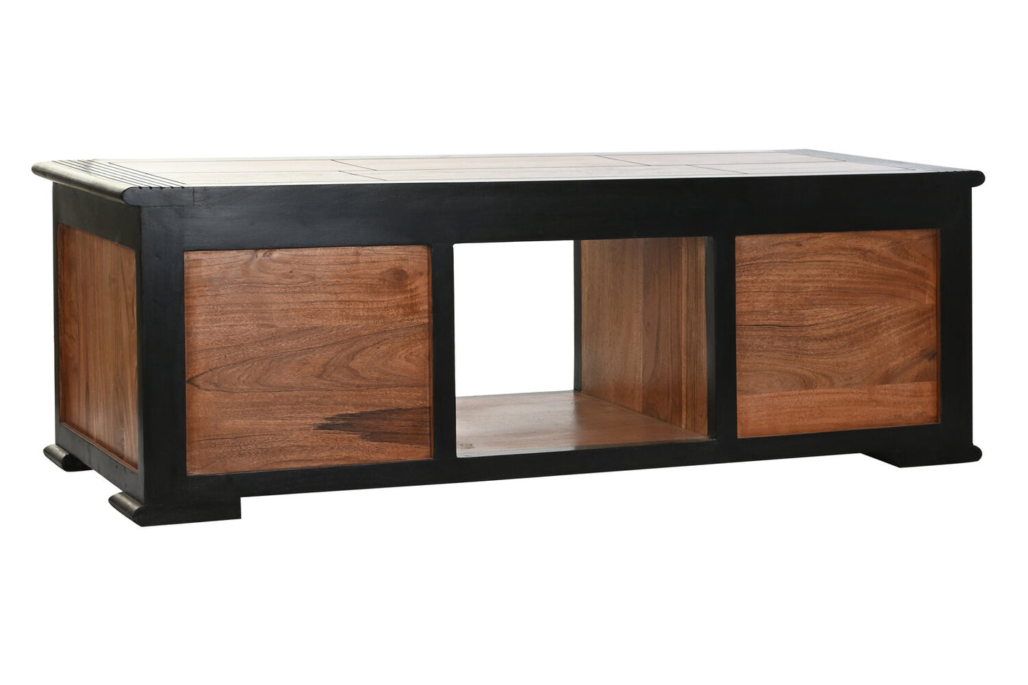 MUEBLE TV ACACIA 140X45X45 MARRON OSCURO