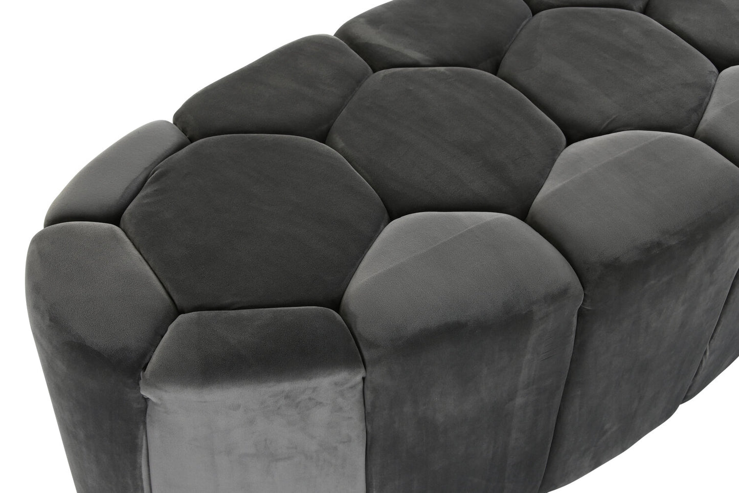 DESCALZADORA POLIESTER MDF 125X53X46:5 GRIS