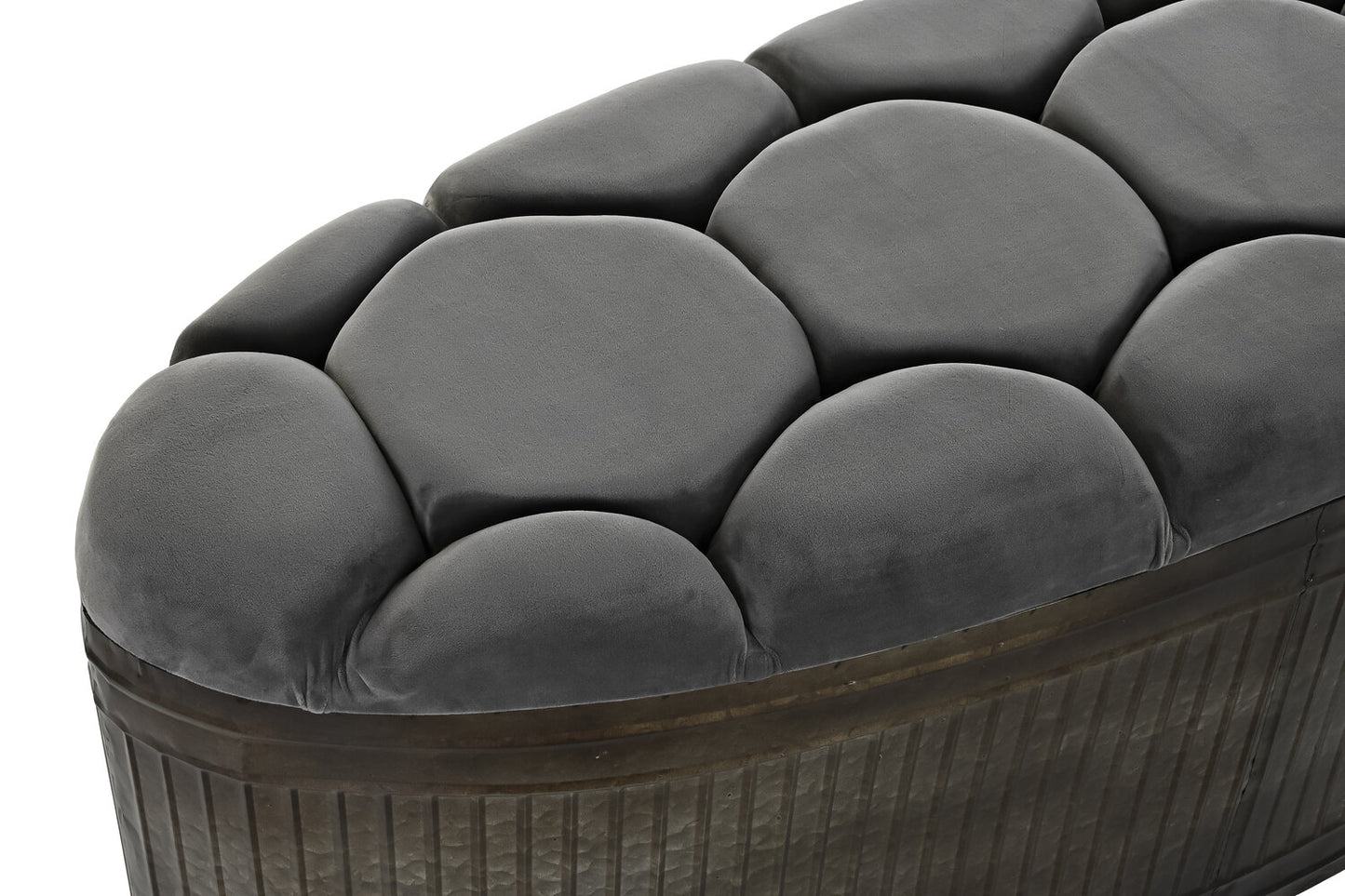 DESCALZADORA METAL POLIESTER 117X42X47 GRIS