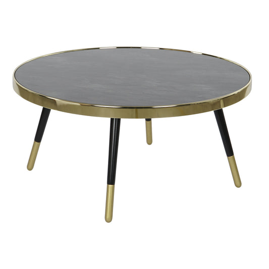 MESA CENTRO ACERO CRISTAL 82:5X82:5X40