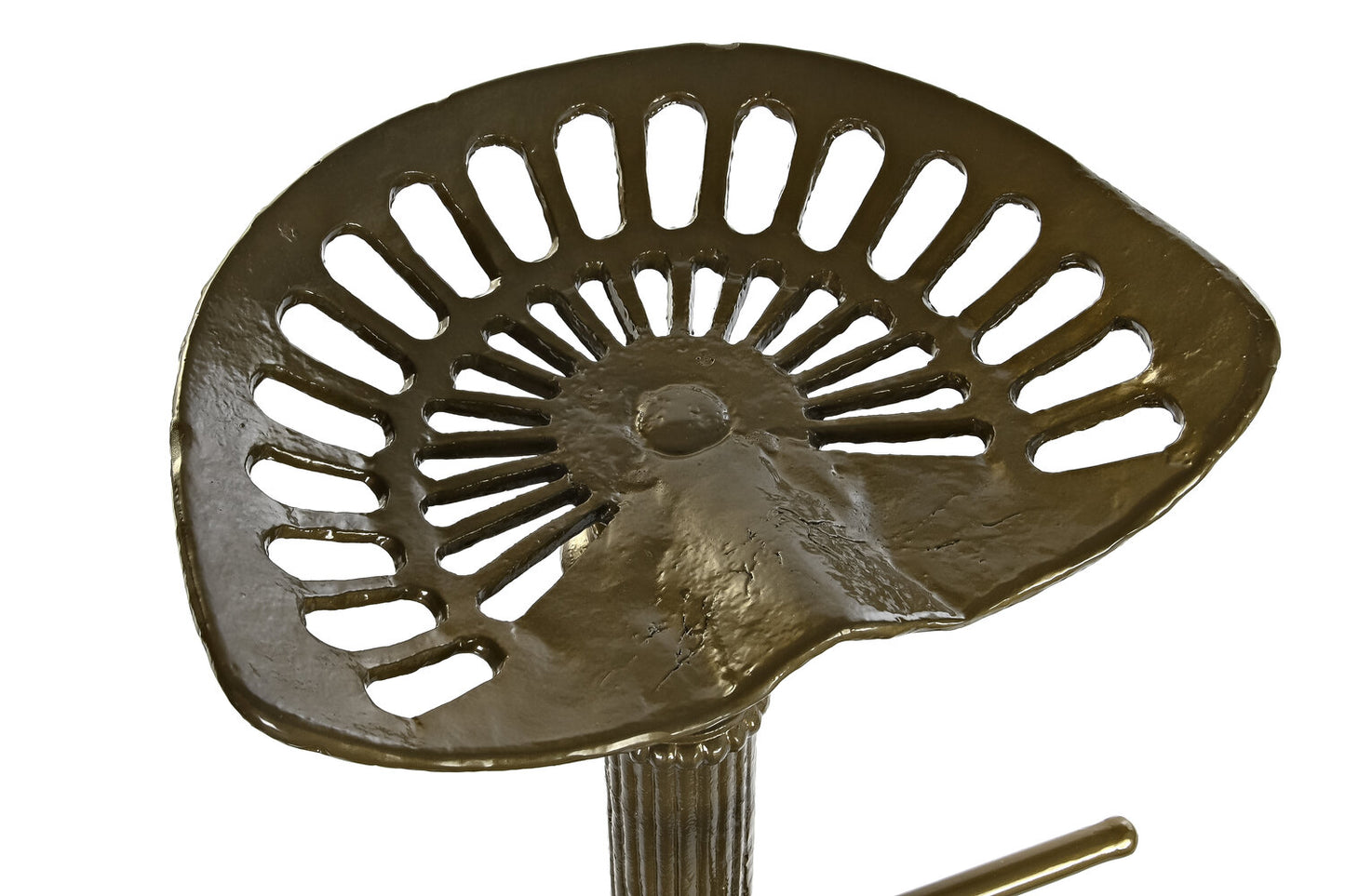 TABURETE METAL 44X33X82 DORADO