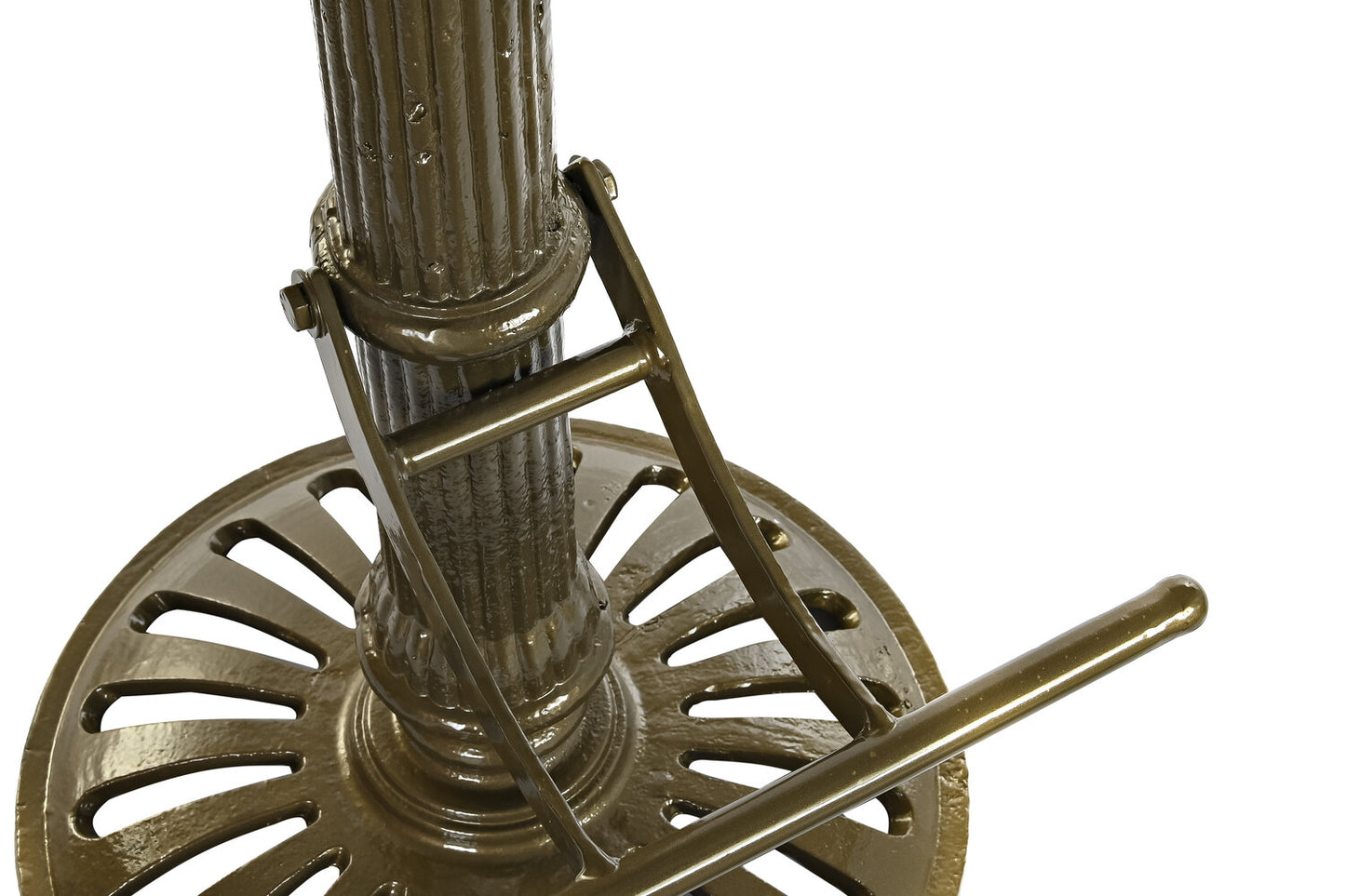 TABURETE METAL 44X33X82 DORADO