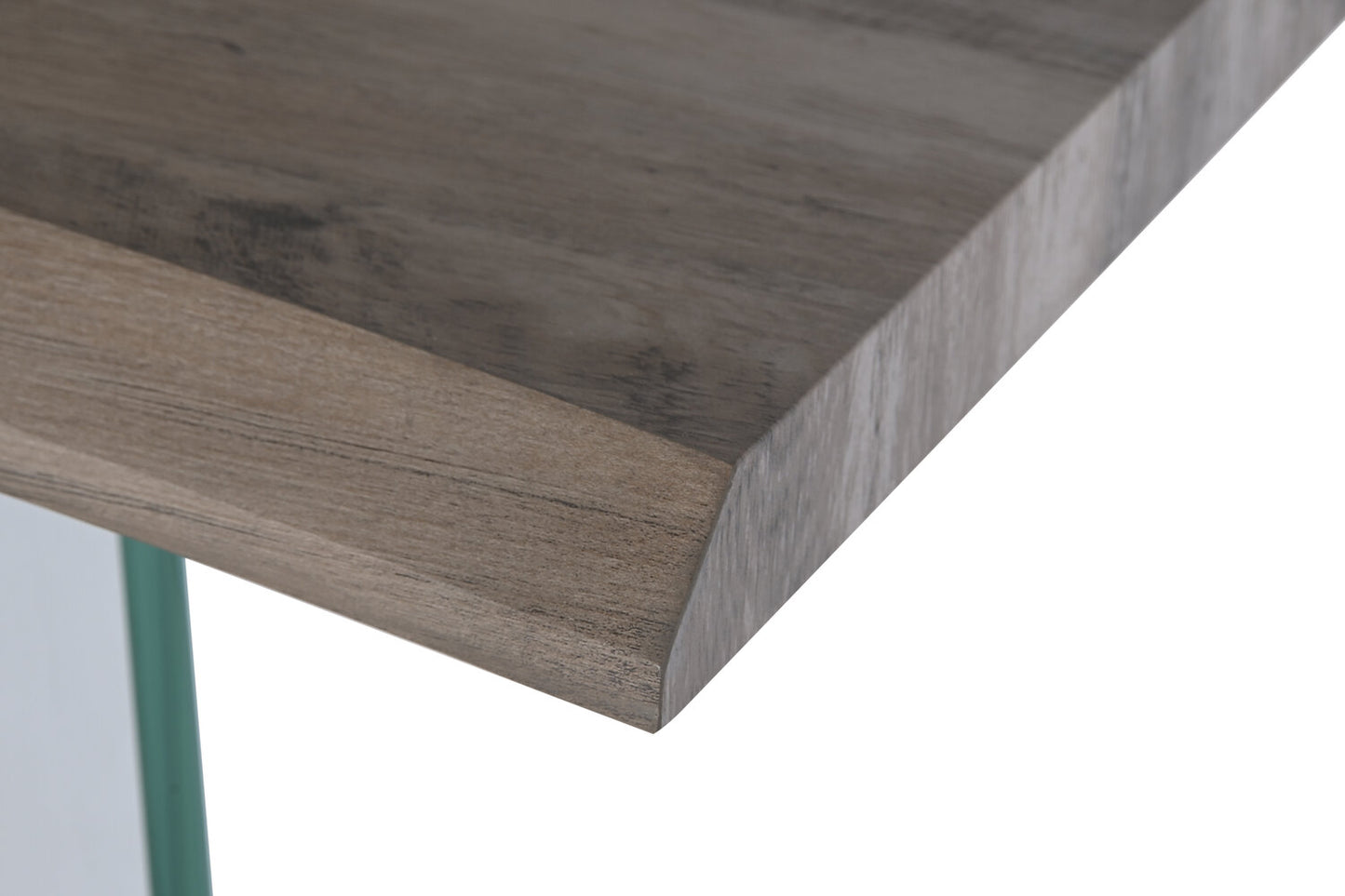 CONSOLA CRISTAL MDF 120X40X76 GRIS CLARO