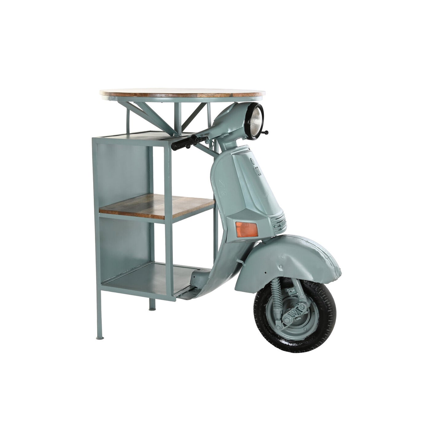 MESA HIERRO MANGO 116X72X110 MOTO DESGASTADO