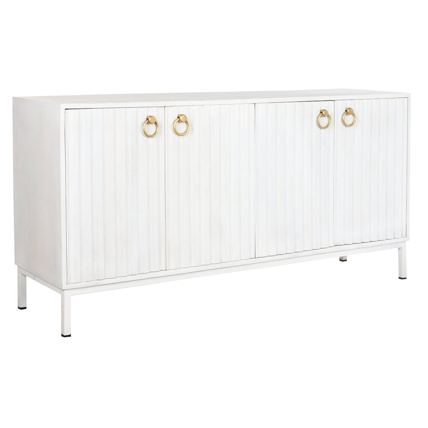 BUFFET MANGO METAL 152X40X77 BLANCO