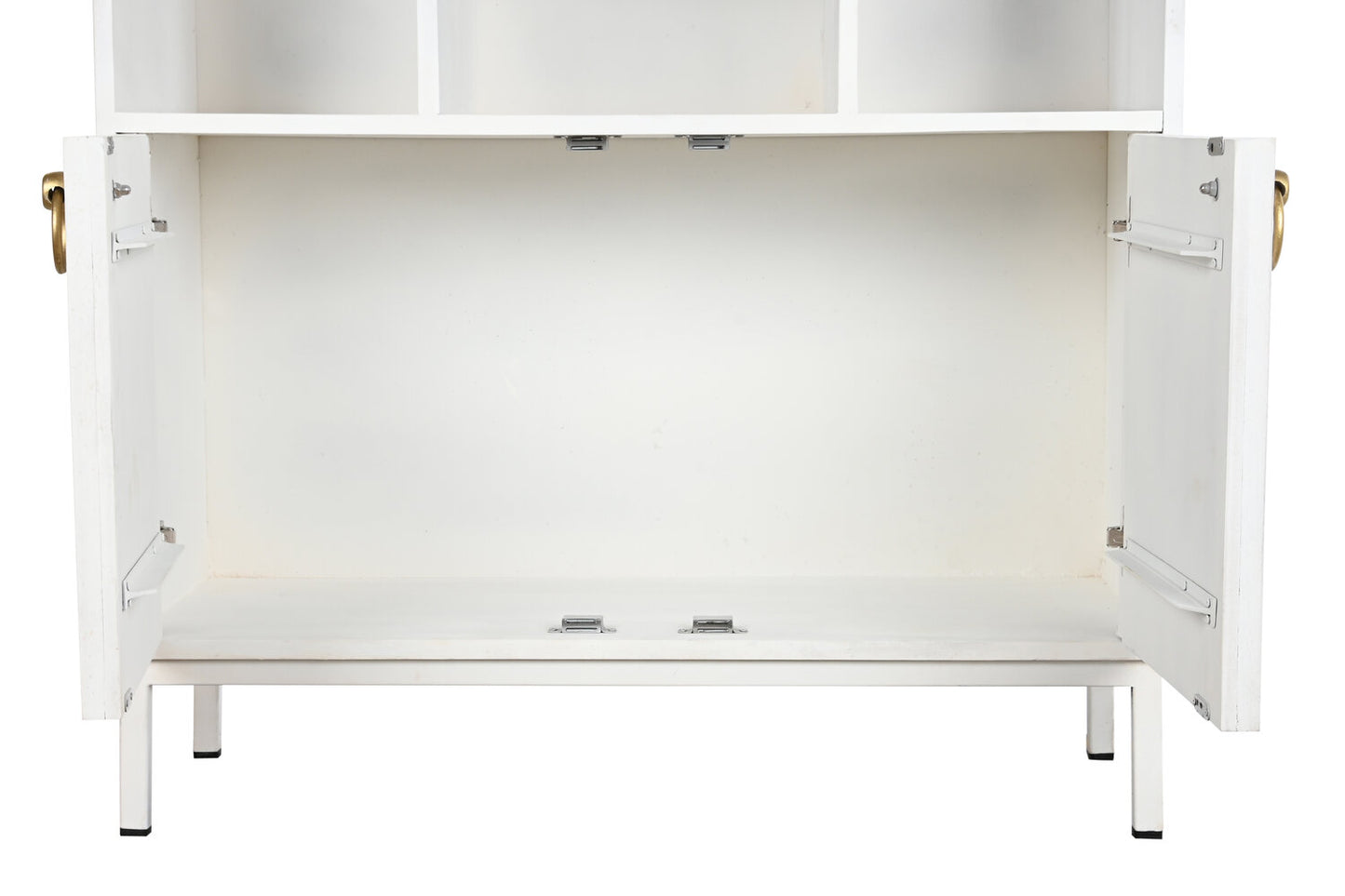 ESTANTERIA MANGO METAL 90X40X180 BLANCO