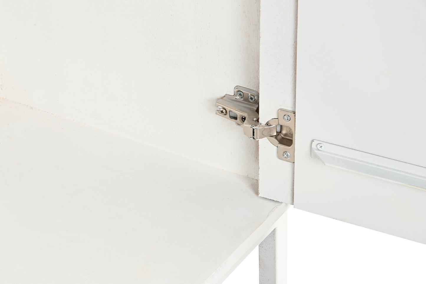 ESTANTERIA MANGO METAL 90X40X180 BLANCO