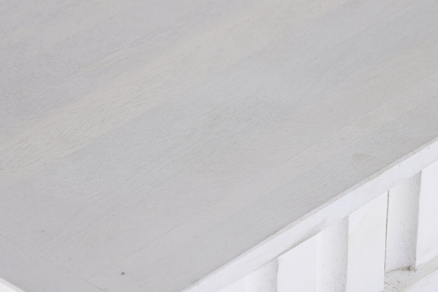MESA COMEDOR MANGO METAL 180X90X76 ROMBO BLANCO