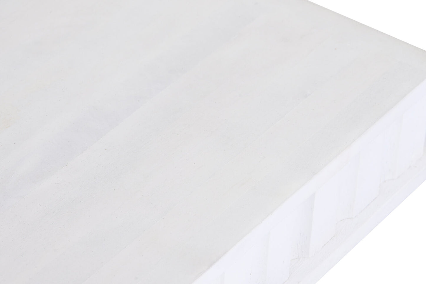 MESA CENTRO MANGO METAL 140X70X42 BLANCO